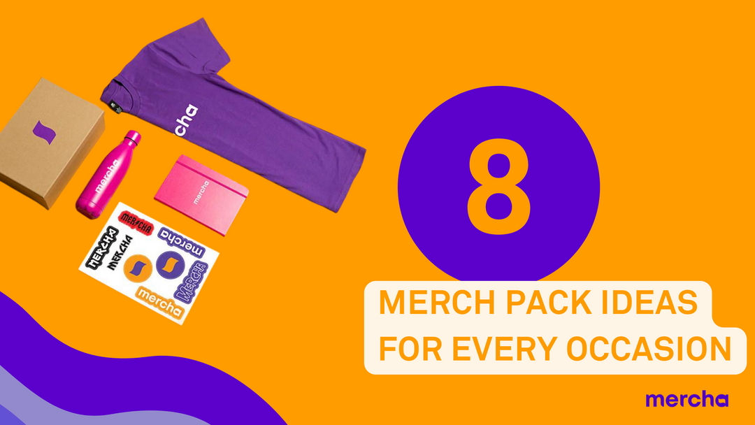 8 merch pack ideas for every corporate occassion