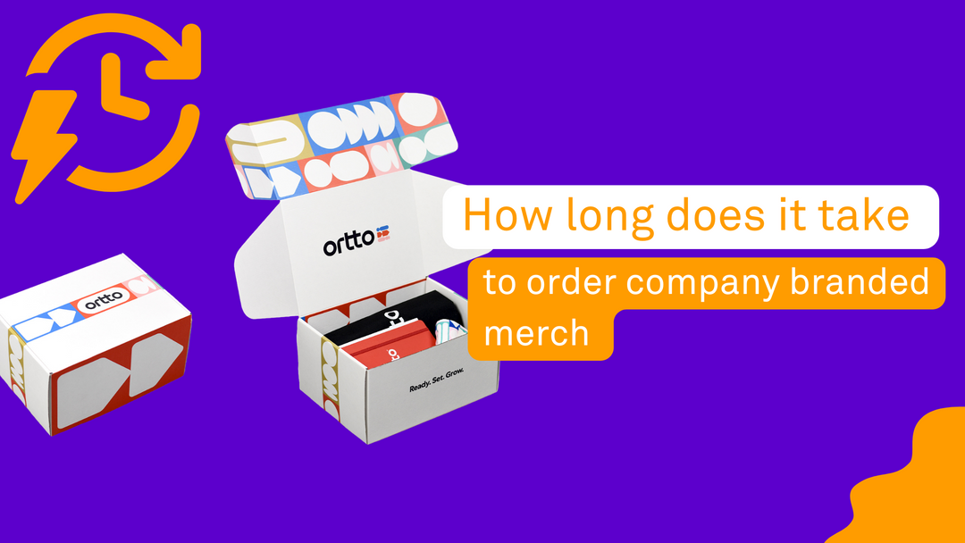 How long does it take to order company branded merch and promo products in Australia - Mercha