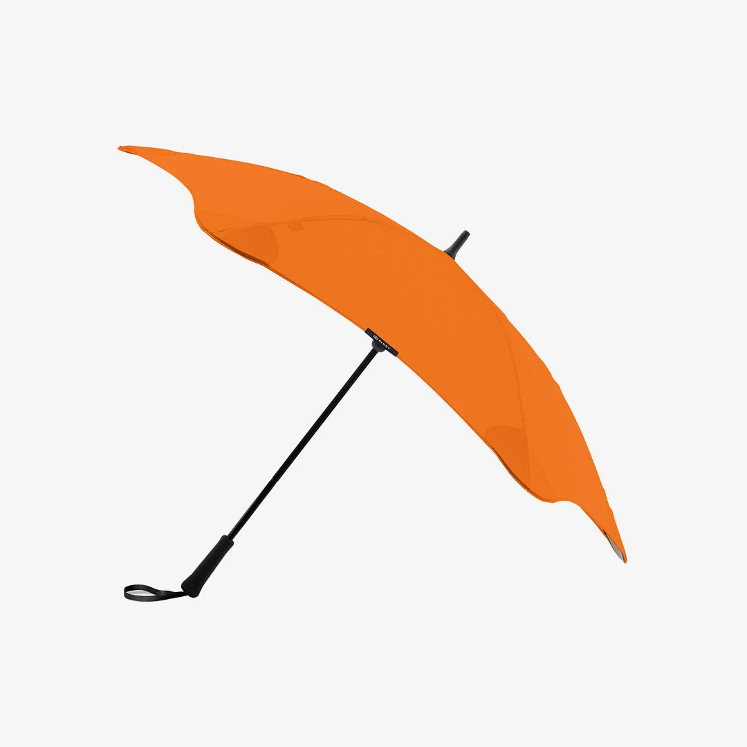 Side view of an orange BLUNT Classic Umbrella