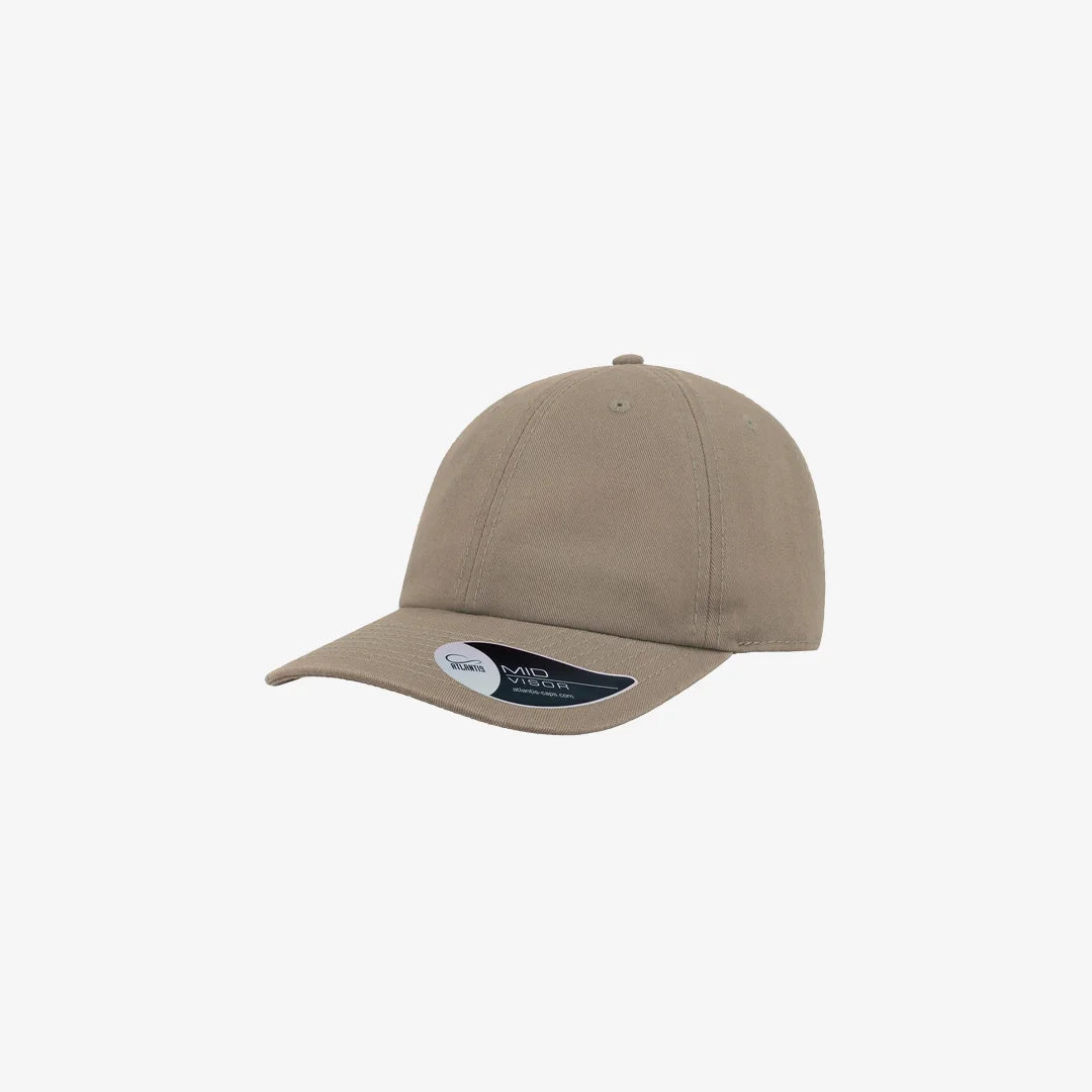 Shop Quality Personalised Atlantis Dad Hat in Khaki Detail - A1000