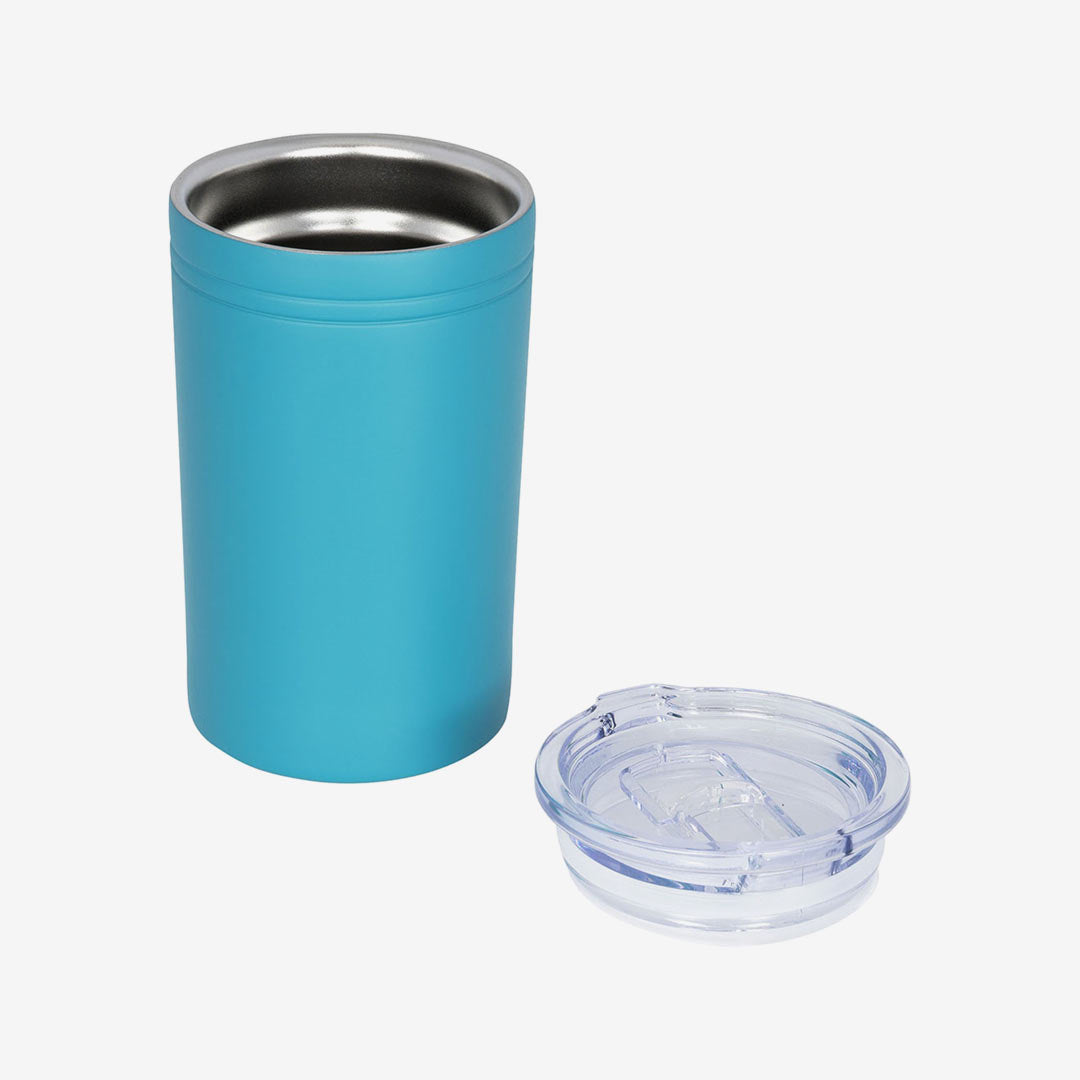 Shop Custom Nottage New Sherpa Vacuum Tumbler & Insulator in Turquoise - 4177