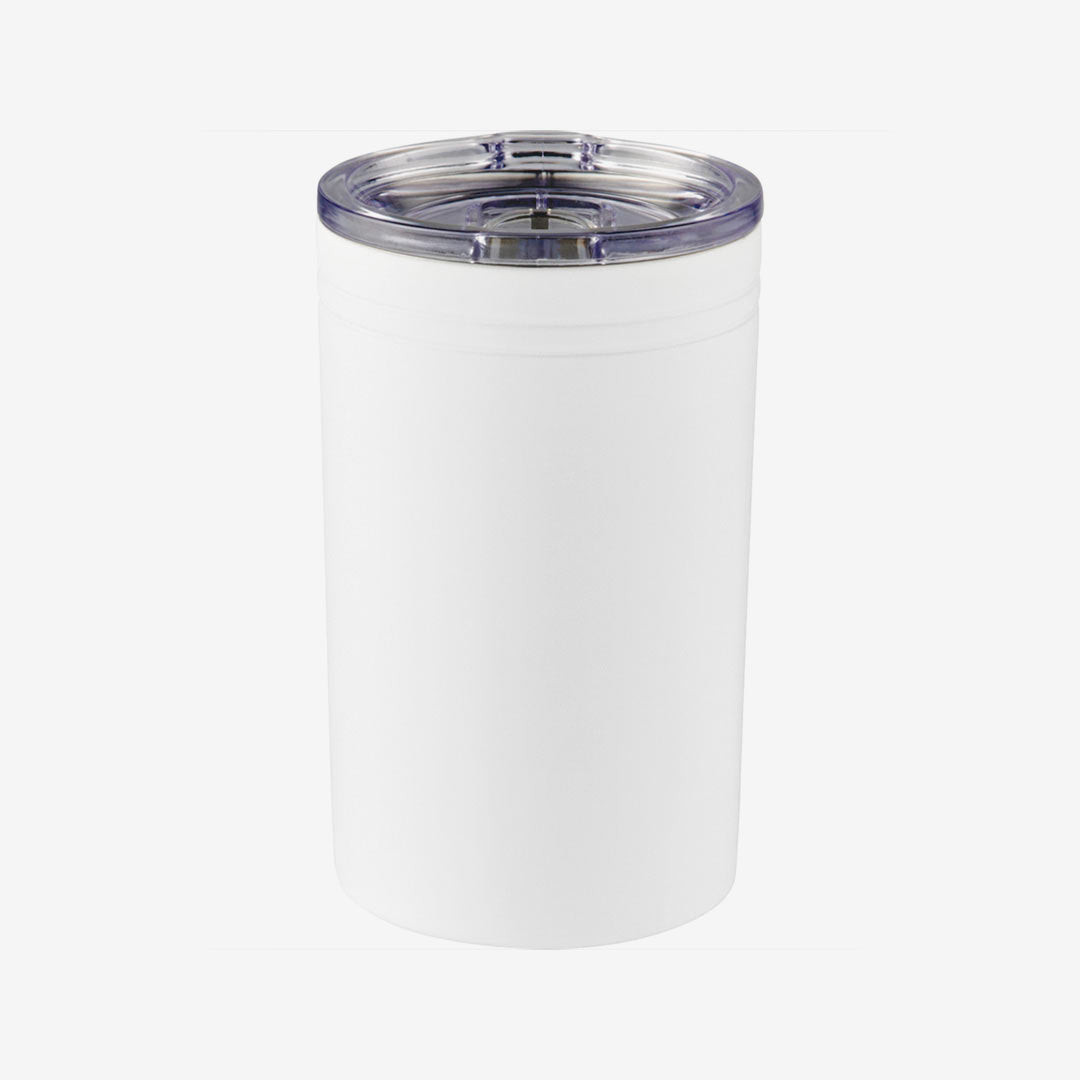 Shop Nottage New Sherpa Vacuum Tumbler & Insulator in White - 4177