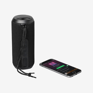 Custom Merch Nottage Rugged Fabric Waterproof Speaker in Black - 7778