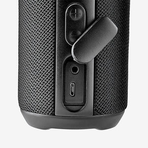 Shop Custom Branded Nottage Rugged Fabric Waterproof Speaker in Black - 7778