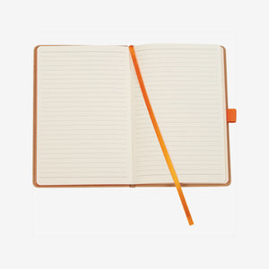 Nottage Eco Colour Bound JournalBook Orange Open Detail -  JB1022