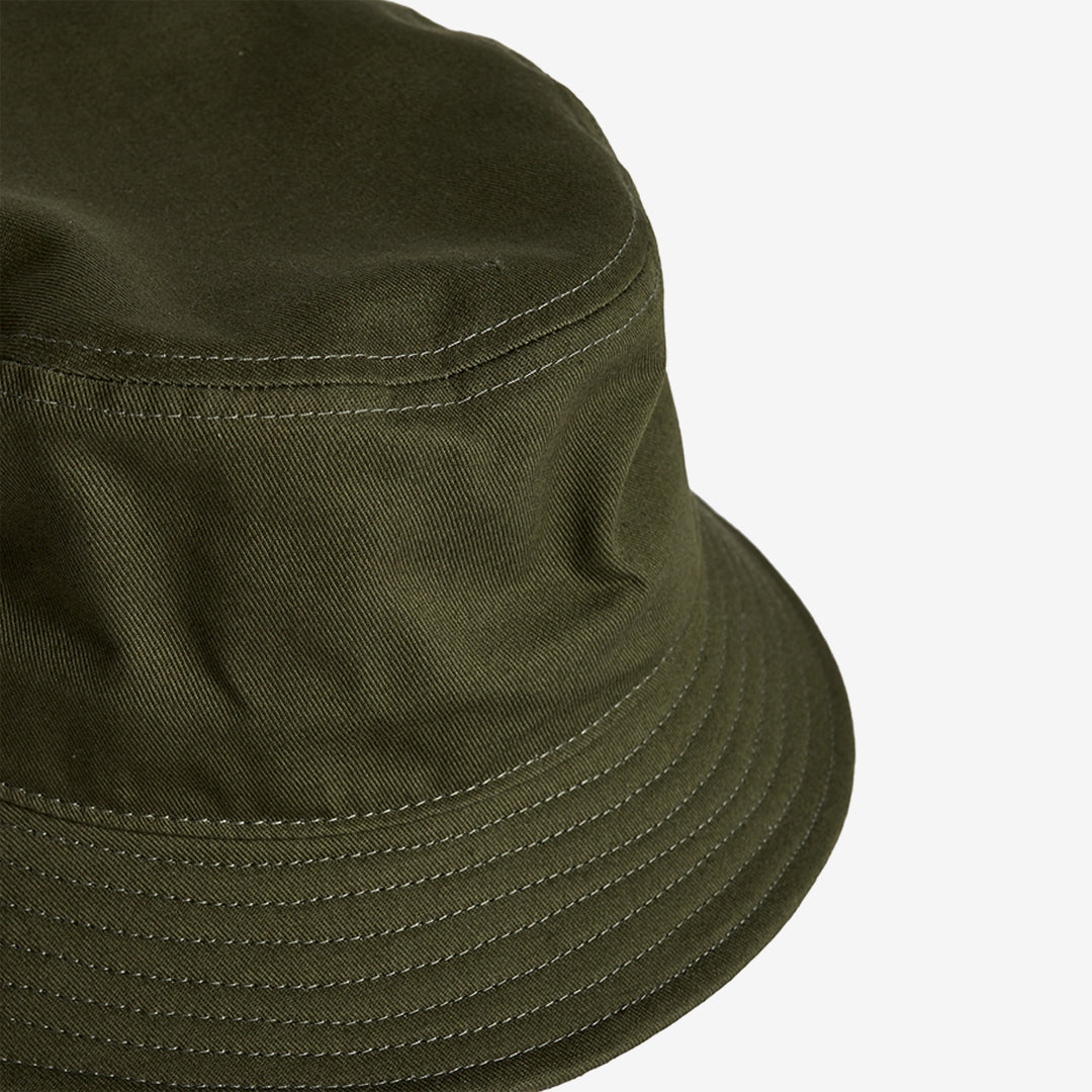 AS Colour Bucket Hat in Army Detail - 1117