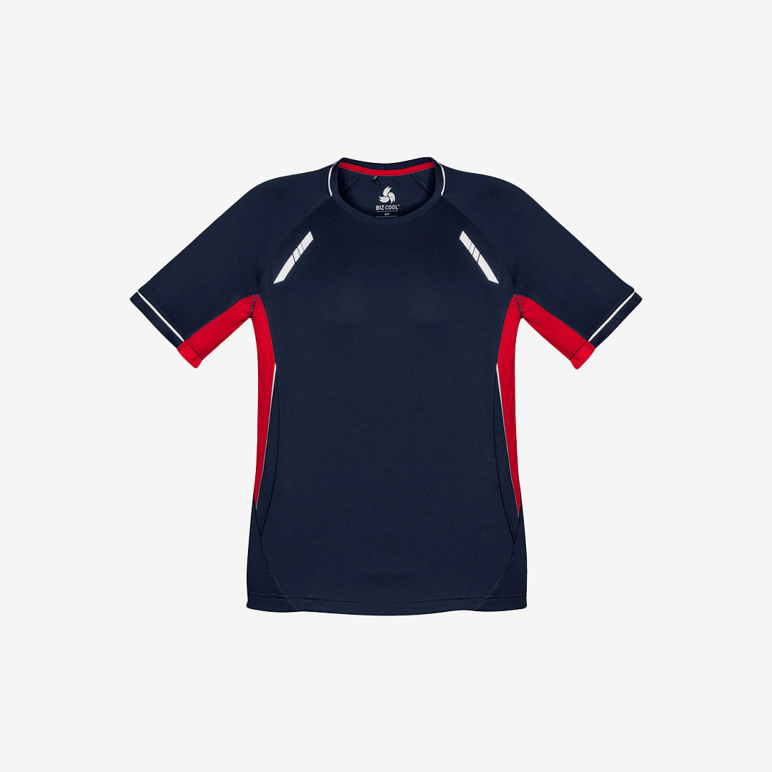 Navy/Red/Silver - Front