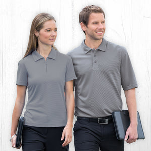 Man and woman wearing Gear for Life Men&